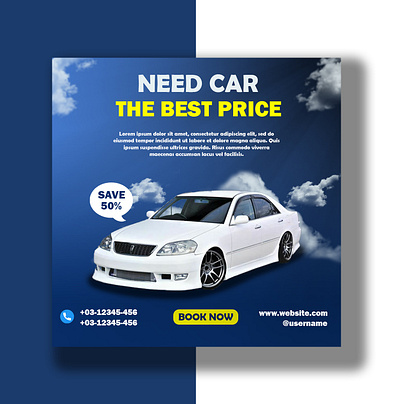 Car Social Media Post Design ads design car social media post facebook design instagram design social media post social media post design