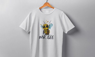 MR . BEE branding custom custom design design graphic design illustration logo shirt