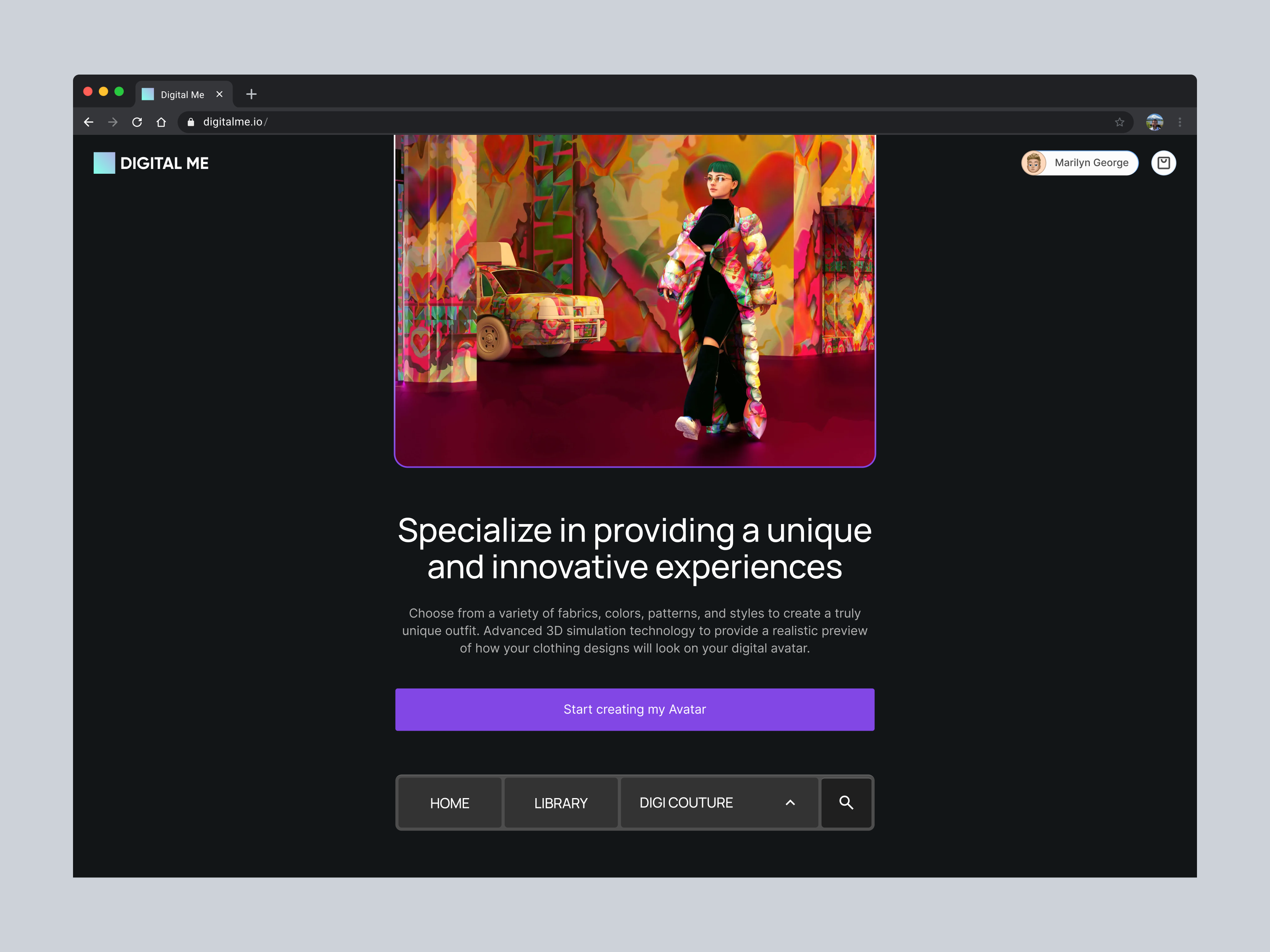 Example of Landing Page Design + Build