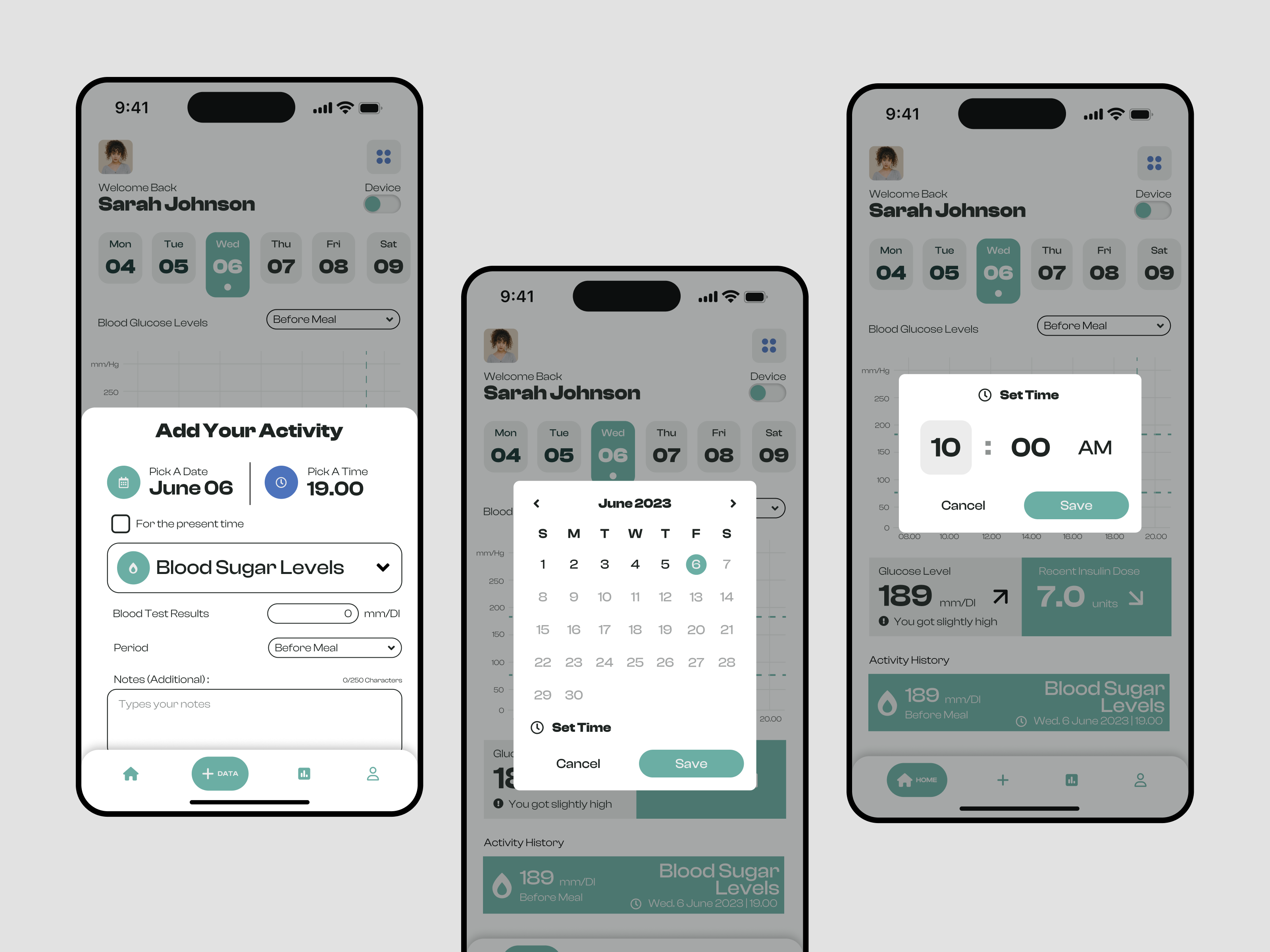 Modal Input Mobile Apps Dark & Light Mode by Aprilia L. Gunawan on Dribbble