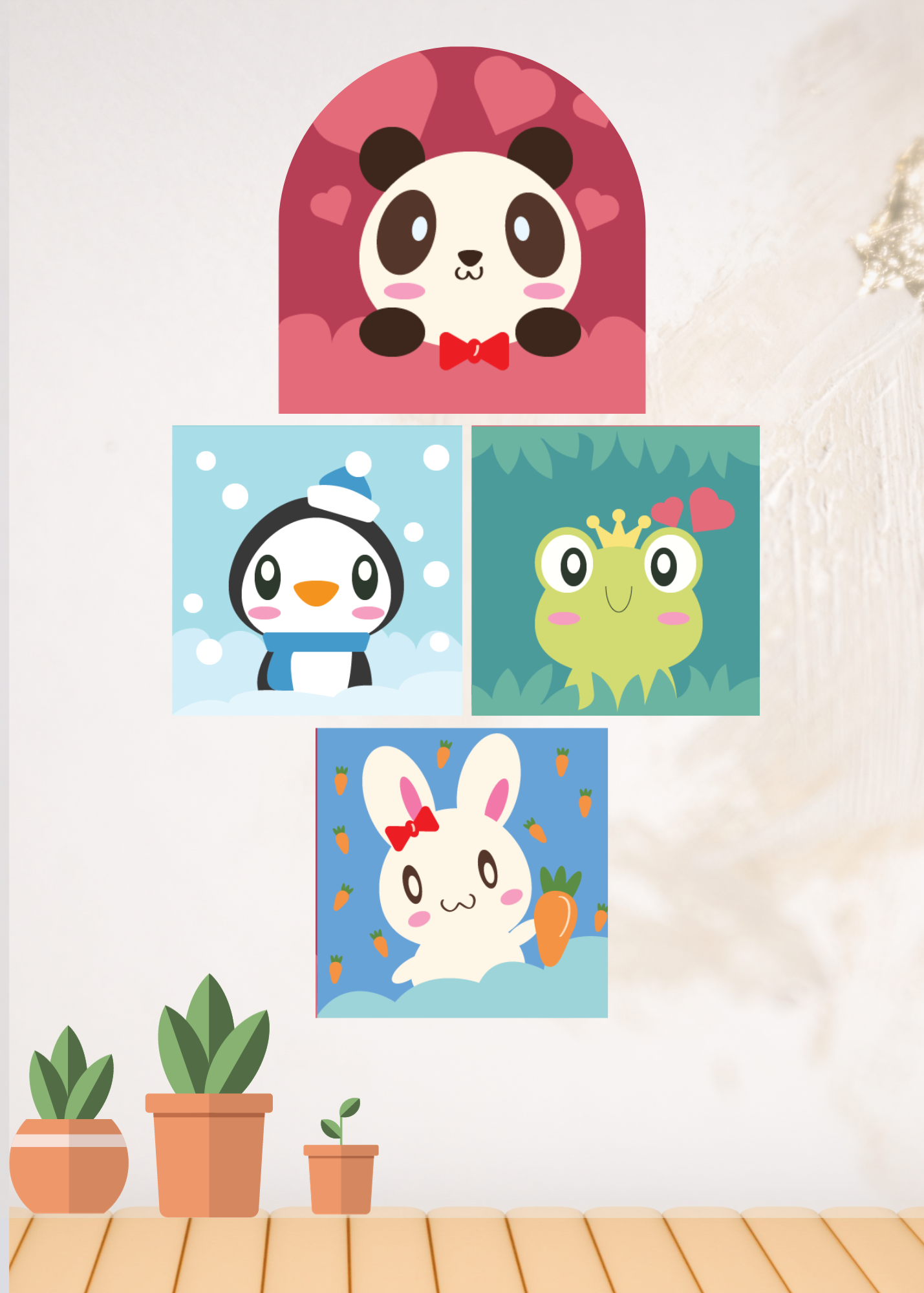 Cute animal's kids illustration adobe adobe illustrator animal animal illustration creative creator cute design designer graphic design graphic designer illustration illustrator trending vector