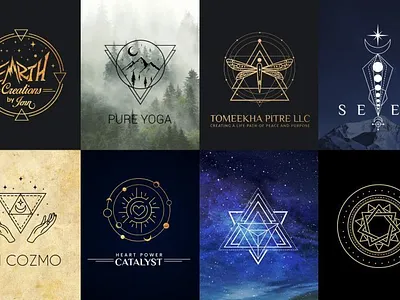 Sacred Geometry business logo design sacred sacred geometry