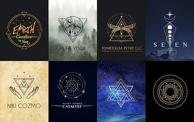 Sacred Geometry business logo design sacred sacred geometry