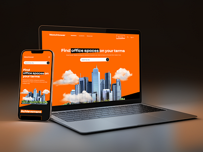 Office Space Finding Website 3d animation branding buildings dashboard design figma graphic design inspiration landing page motion graphics new shot office space product design real estate trending ui ui design web design website