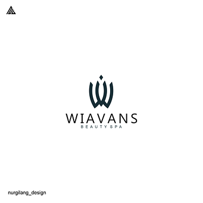 WIAVANS BEAUTY SPA app branding design graphic design illustration logo typography ui ux vector