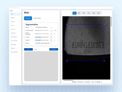 Window App for Image Analysts 📊 app design ui web design windown