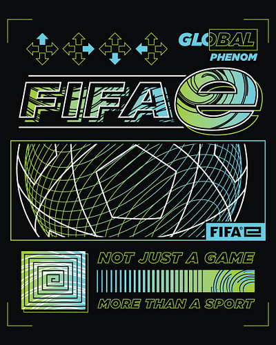 FIFAe Teen Trendy Design branding design graphic design illustration vector