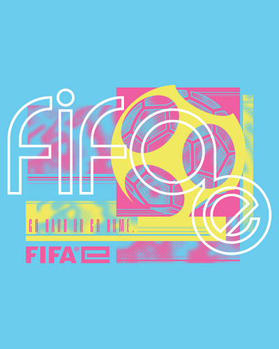 FIFAe Teen Illustrations Clean Futuristic branding design graphic design illustration logo typography vector