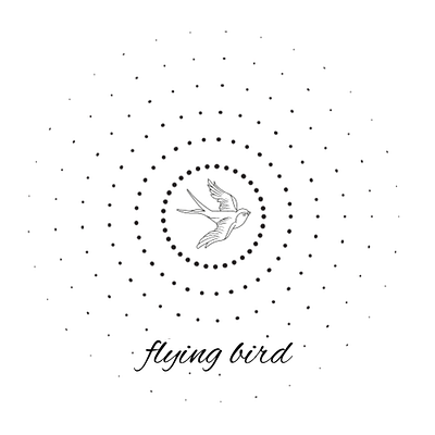 logo for birds shop flying bird logo