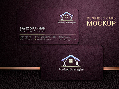 Luxury Business Cards designs, themes, templates and downloadable graphic  elements on Dribbble