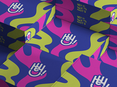 HEY U! BRANDING branding graphic design identity logo