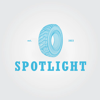 Logo Design for Spotlight Brand branding drawing logo graphic design logo new logo spotlight logo vector