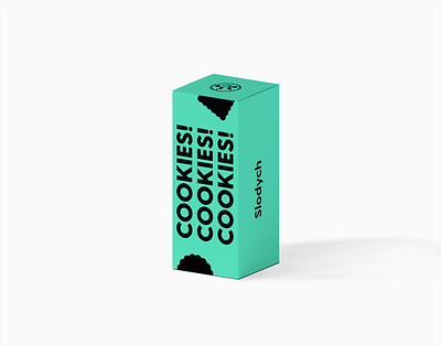 Slodych box biscuit branding character cookies food fun graphic design logo logodesign logotype minimal packaging simple symbol