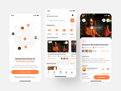 Event Booking App | Event App UI Design | App Figma UI Design app design app designer app developer app ui app ui design dating app developer design event booking event booking app ui kit figma hire ui ux designer insightlancer ios ui ui design uiux user experience user interface ux ux design