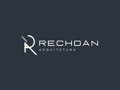 Rechdan Arquitetura app brand designer branding conceito criatividade criação design graphic design logo