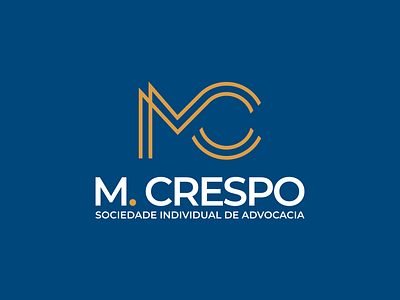 M. Crespo branding graphic design logo