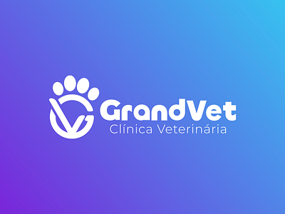 Grand Vet branding graphic design logo