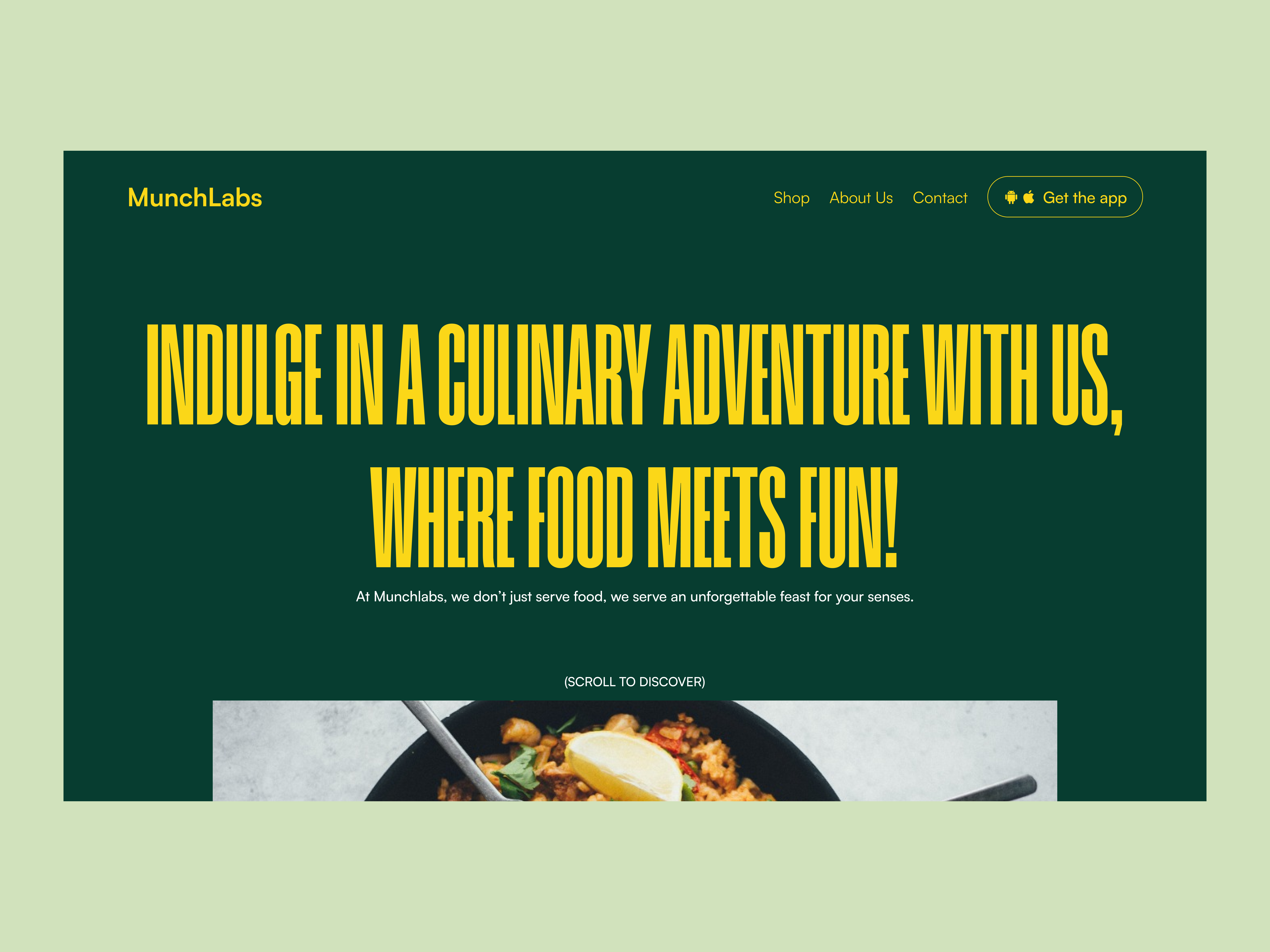 Example of Creative Website Design