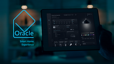 Oracle Smart Home App app design dark mode smart home smart home app smart home automation smart home ui ui ui design user experience design user interface design ux ux design