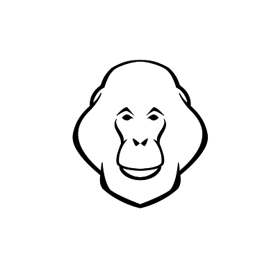Orangutan Icon animal icon illustration monkey orangutan
