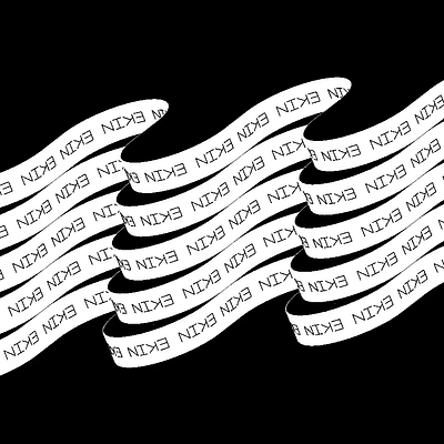 Nike Ribbon Concept branding illustration kinetic typography nike