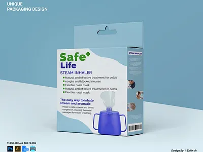 Packaging design for Inhaler boxpackaging design graphics inhalerdesign lable design packaging productspackaging vover