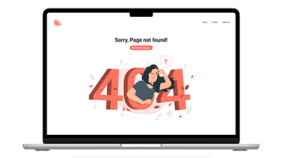 404 Error Page 404 dailyui dailyui008 dailyuichallenge design interaction ui uidesign