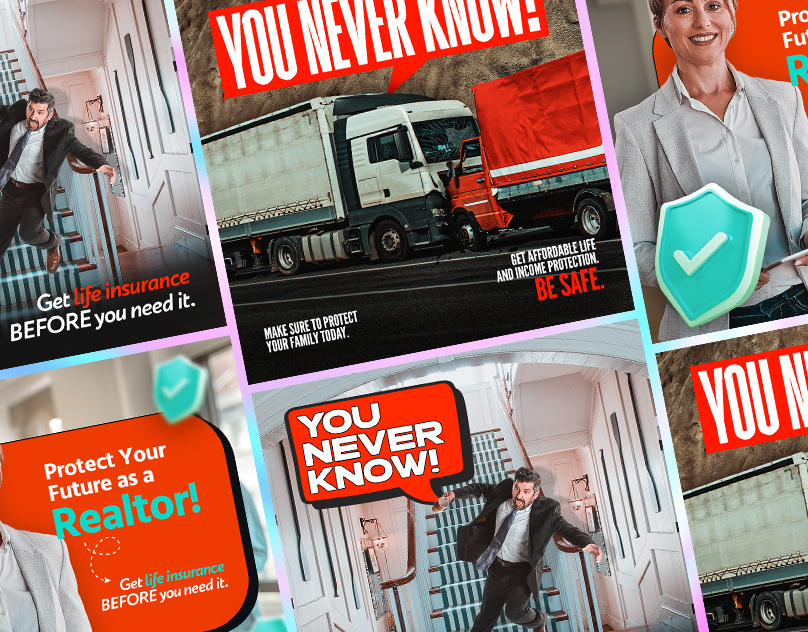 High Converting Lead Generation Life Insurance FB ads ad designer fb ads graphic design instagram feed instagram templates lead generation social media posts