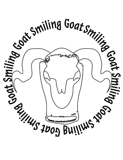 Smiling Goat Logo adobe art artist brand design branding creative logo design digital digital art digital illustration graphic design icon icons illustration logo print prof t shirt vector visual design