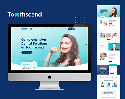 Toothscend root canal topfed web design web development