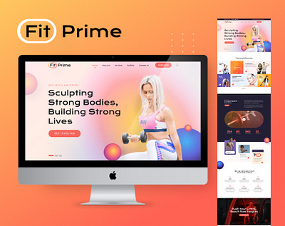 FitPrime nutrition topfed web design web development