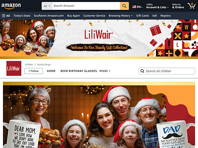 Amazon Storefront Design | Category Design amazon design amazon storefront design banner design category design graphic design storefront category design storefront design website banner design