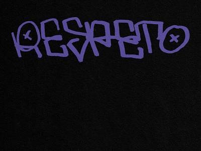 Respeto · Handstyle branding calligraphy chicanas dirty gang graffiti handstyle lettering logo street tag type typography