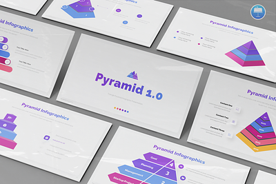 Download Triangle Pyramid Infographic Template template