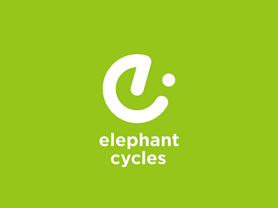 elephant cycles Logo Design logo