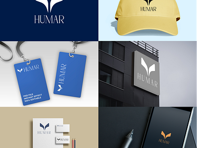 Humar logo design 3d branding business logo company logo designer graphic design h letter humar logo logomaker loogtype motion graphics tech techlogo