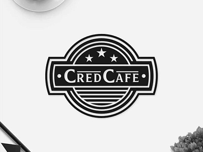 Creed Cafe logo design branding cafe logo design icon illustration initials lettering logo logo design minimal logo monogram symbol typography vector