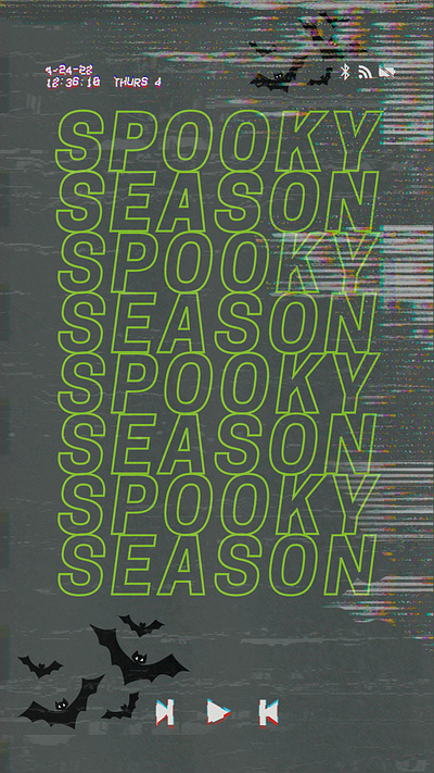 SPOOKY SEASON PHONE BACKGROUND background canva design graphic design iphone iphone background phone season spooky spooky season