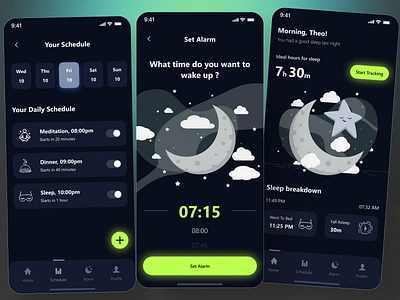 Meditation app design mobile app app design app designer app developer app development fitness app meditation meditation app meditation app design mental health mental health app self development app self help self help app self improvement sleep app sleep tracker sleep tracker app sleeping app ui kit wellness app