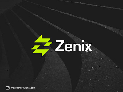 Zenix Brand Identity Design alpha arrows brand identity branding business company creative design graphic design letter z logo minimal negative space redesign software techno technology typography vector visual identity