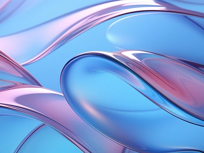 3D Gradient Glass Wallpaper 3d background 3d glass 3d gradient abstract blender glass 3d style glass light graphic design wallpaper