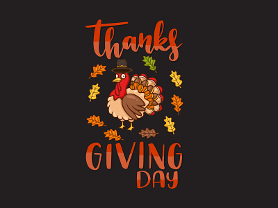 Thanksgiving T-shirt Design warm