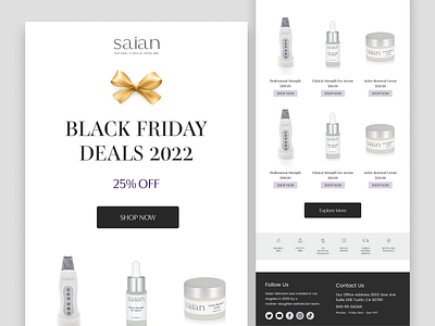Cosmetic's Black Friday Sale Email Template black friday cosmetics email template email designer email signature email template fiverr fiverr email designer html html email designer html email template mjml mjml email designer mjml email template newsletter product email template rizwan sale sale email template upwork email designer ux