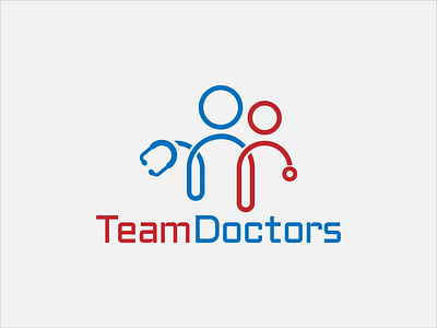 Team Doctors branding graphic design logo