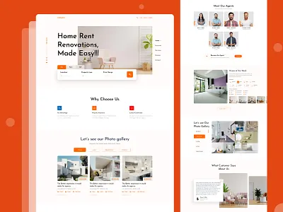 Real-Estate Website Design apartment architecture building corporate home housing landing page real estate real estate agency real estate agent real estate landing page real estate website realestatelife realtor residence ui ui design ux web website design