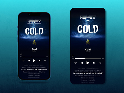 Music Player app design graphic design ui vector