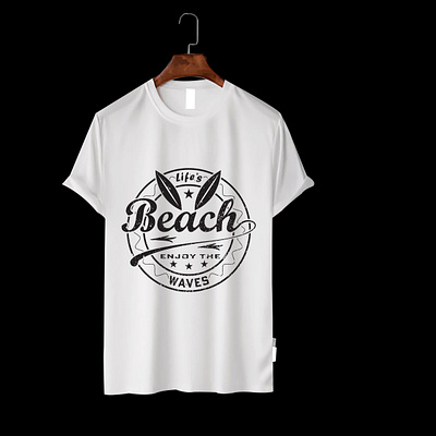 Beach t-shirt design beach t shirt best design brading design design idea graphic design illustration logo t shirt