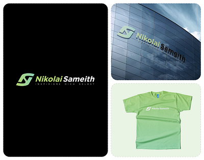 Nikolai Sameith Logo brand identity branding brandmark business logo graphic design ico identity logo logomaker minimal logo