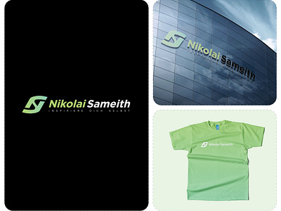 Nikolai Sameith Logo brand identity branding brandmark business logo graphic design ico identity logo logomaker minimal logo