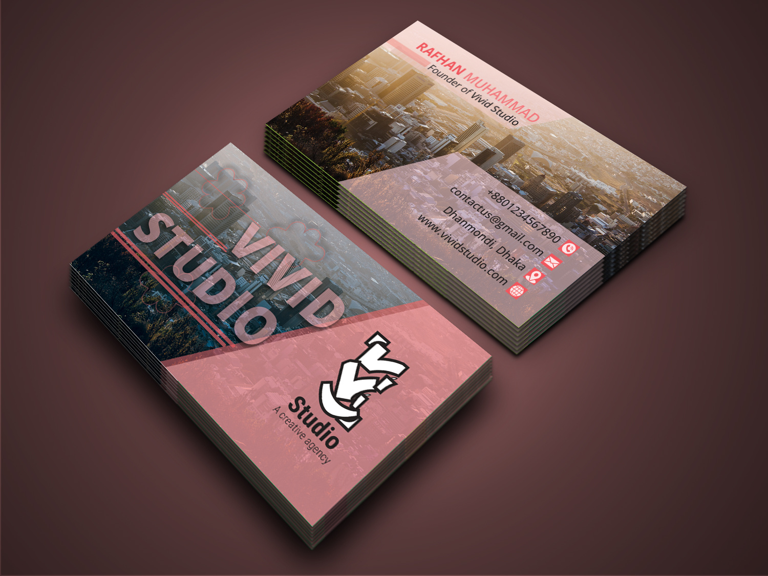 Example of Business Card Design | Calling Card